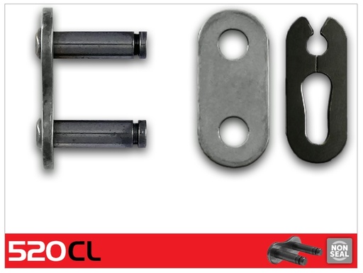 [RK520CL] RK Eslabón 520/Enganche Clip Rápido
