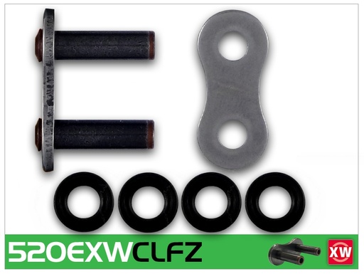 [RK520EXWCLF] RK Eslabón 520EXW/Enganche para Remachar