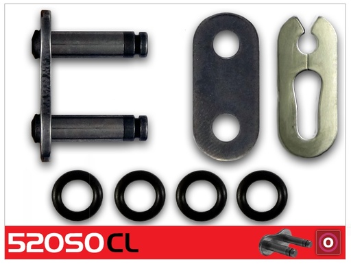[RK520SOCL] RK Eslabón 520SO/Enganche Clip Rápido