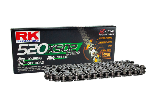 [RK520XSO2110] RK Cadena 520XSO2 con 110 Eslabones Enganche para Remachar