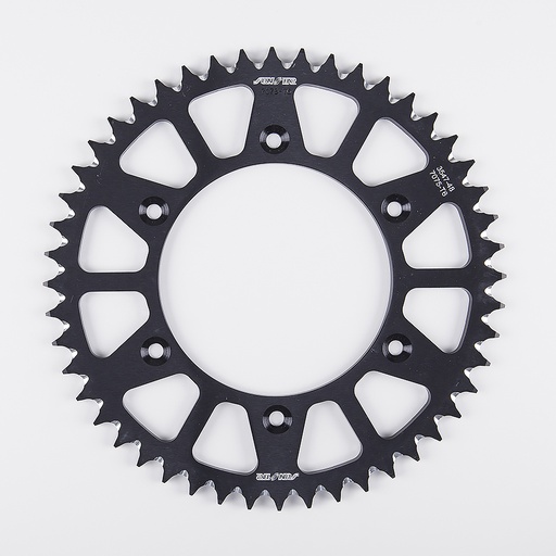 [5-3547-49BK] Sunstar Corona de Ergal Triplestar de 49 Dientes en Color Negro