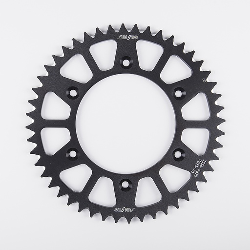 [5-3556-49BK] Sunstar Corona de Ergal Triplestar de 49 Dientes en Color Negro