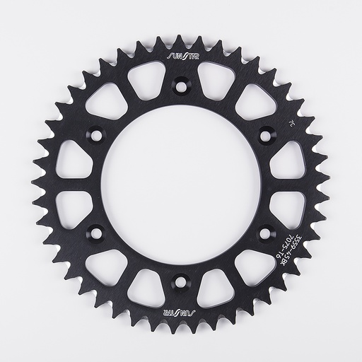 [5-3559-45BK] Sunstar Corona de Ergal Triplestar de 45 Dientes en Color Negro