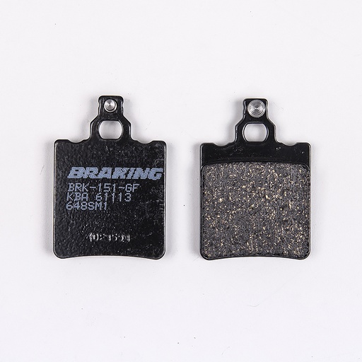 [648SM1] Braking Juego de pastillas de freno semimetálicas SM1 para Aprilia/Benelli/Beta/Fantic/KTM