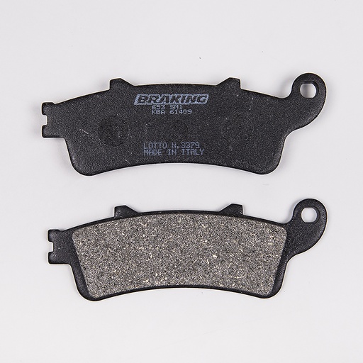 [653SM1] Braking Juego de pastillas de freno semimetálicas SM1 para Honda