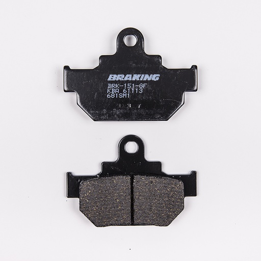 [681SM1] Braking Juego de pastillas de freno semimetálicas SM1 para Suzuki