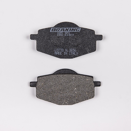 [685SM1] Braking Juego de pastillas de freno semimetálicas SM1 para Gilera/Yamaha