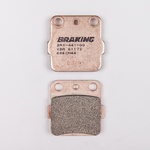 [686CM44] Braking Juego de pastillas de freno sinterizadas CM44 para Honda/Husqvarna/Kawasaki/Suzuki/Yamaha