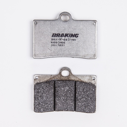 [688CM66] Braking Juego de pastillas de freno semimetálicas CM66