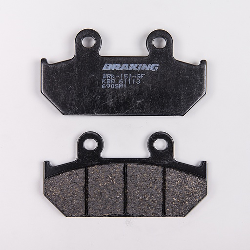 [690SM1] Braking Juego de pastillas de freno semimetálicas SM1 para Honda