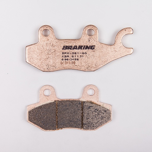 [696CM56] Braking Juego de pastillas de freno sinterizadas CM56 para Honda/Kawasaki/Suzuki/Triumph/Yamaha
