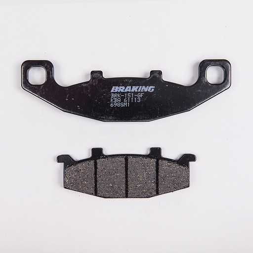 [698SM1] Braking Juego de pastillas de freno semimetálicas SM1 para Kawasaki/Suzuki