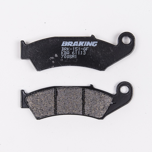[700SM1] Braking Juego de pastillas de freno semimetálicas SM1 para Honda