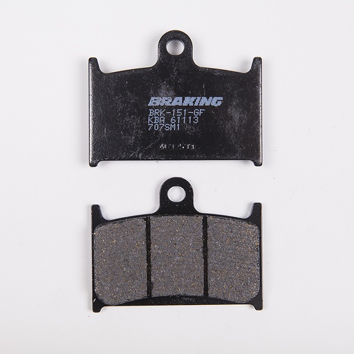 [707SM1] Braking Juego de pastillas de freno semimetálicas SM1 para Yamaha