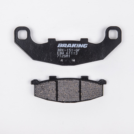 [712SM1] Braking Juego de pastillas de freno semimetálicas SM1 para Kawasaki/Suzuki