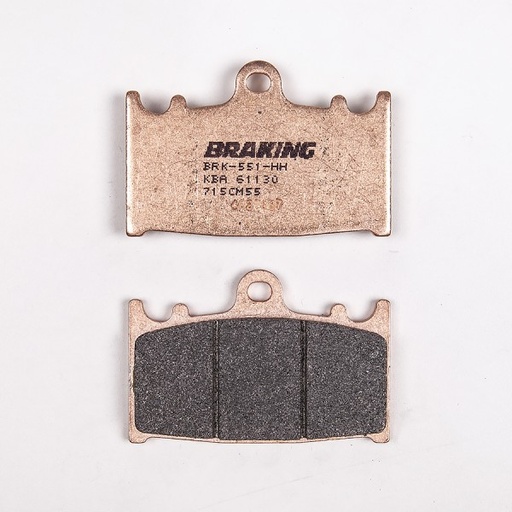 [715CM55] Braking Juego de pastillas de freno sinterizadas CM55 para Kawasaki/Suzuki