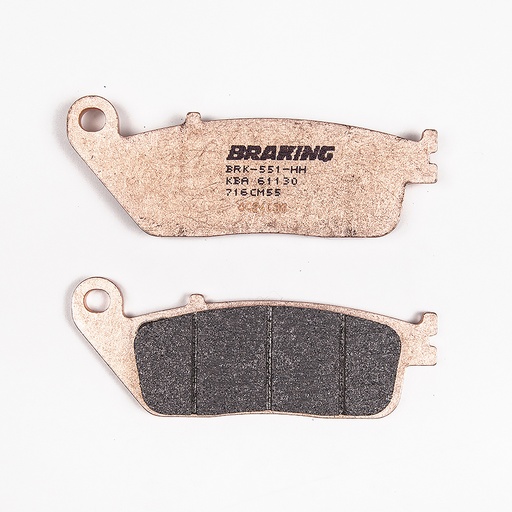 [716CM55] Braking Juego de pastillas de freno sinterizadas CM55