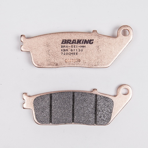 [720CM55] Braking Juego de pastillas de freno sinterizadas CM55 para Honda/Kymco/Suzuki/Triumph/Yamaha