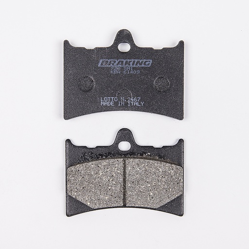 [726SM1] Braking Juego de pastillas de freno semimetálicas SM1 para Aprilia/Benelli/Gilera/KTM