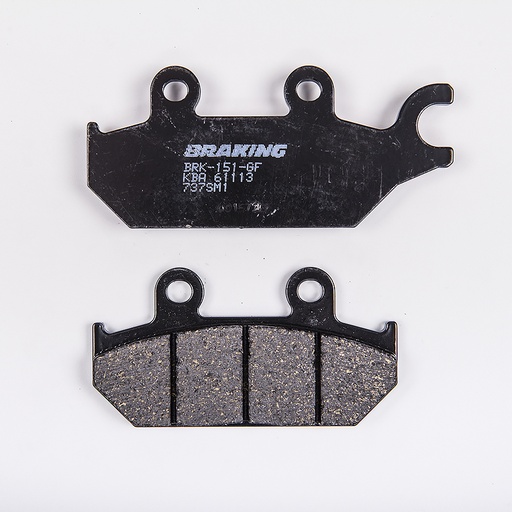 [737SM1] Braking Juego de pastillas de freno semimetálicas SM1 para Yamaha