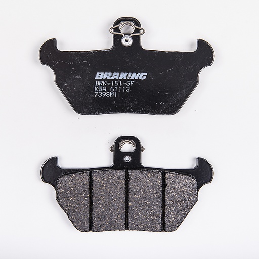 [739SM1] Braking Juego de pastillas de freno semimetálicas SM1 para BMW