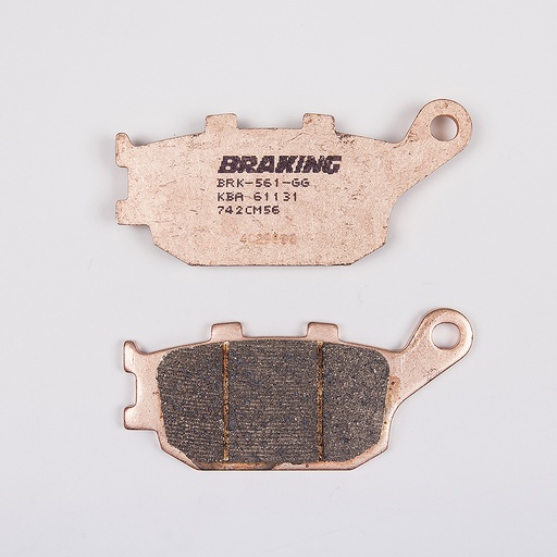 [742CM56] Braking Juego de pastillas de freno sinterizadas CM56 para Honda/Kawasaki/Suzuki/Triumph/Yamaha