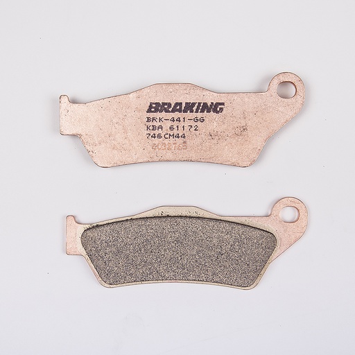 [746CM44] Braking Juego de pastillas de freno sinterizadas CM44