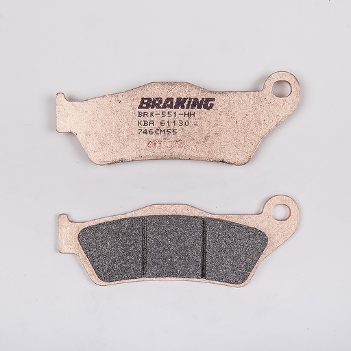 [746CM55] Braking Juego de pastillas de freno sinterizadas CM55
