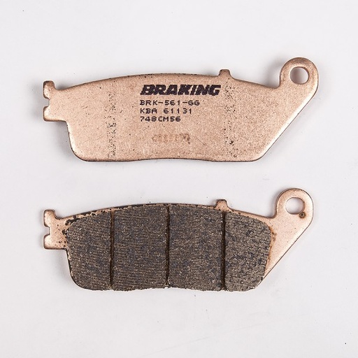 [748CM56] Braking Juego de pastillas de freno sinterizadas CM56 para Honda/Yamaha