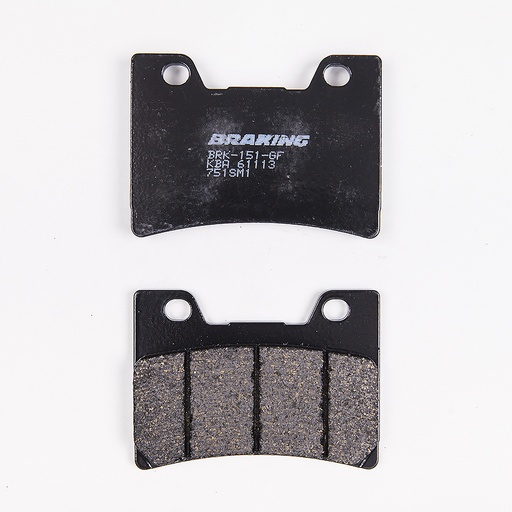 [751SM1] Braking Juego de pastillas de freno semimetálicas SM1 para Yamaha