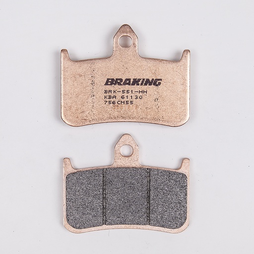 [756CM55] Braking Juego de pastillas de freno sinterizadas CM55 para Honda