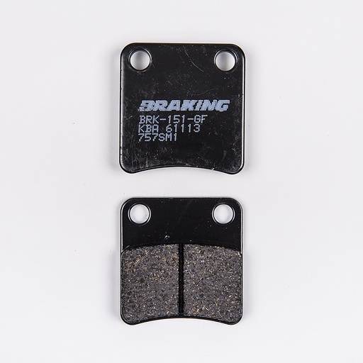 [757SM1] Braking Juego de pastillas de freno semimetálicas SM1 para Honda/SYM