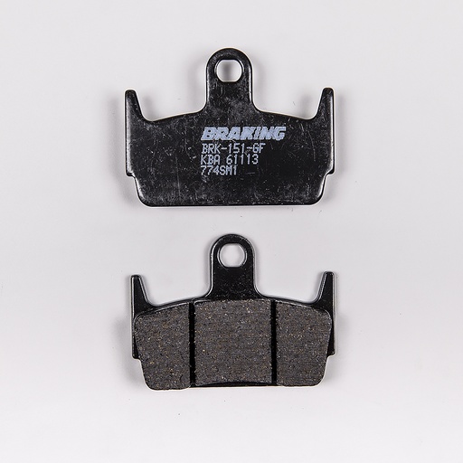 [774SM1] Braking Juego de pastillas de freno semimetálicas SM1 para Honda/Kymco
