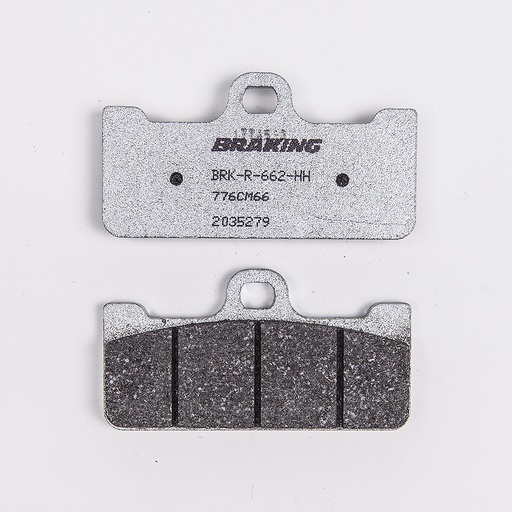 [776CM66] Braking Juego de pastillas de freno semimetálicas CM66 para Aprilia/Ducati