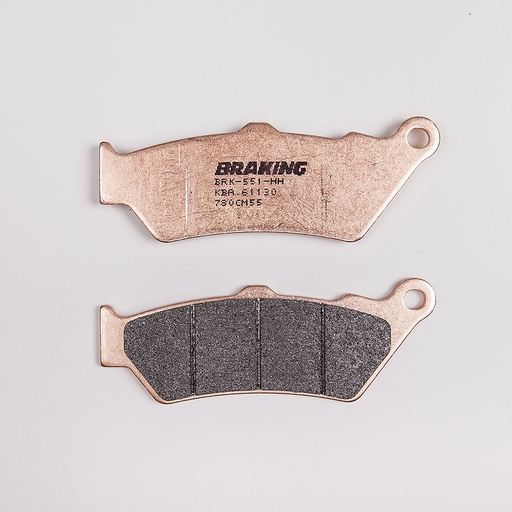 [780CM55] Braking Juego de pastillas de freno sinterizadas CM55