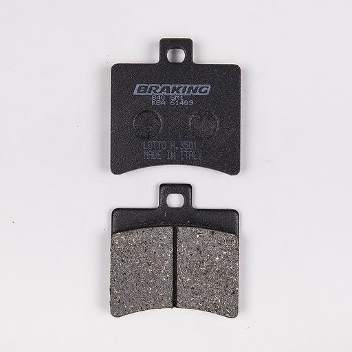 [840SM1] Braking Juego de pastillas de freno semimetálicas SM1 para Aprilia/Benelli