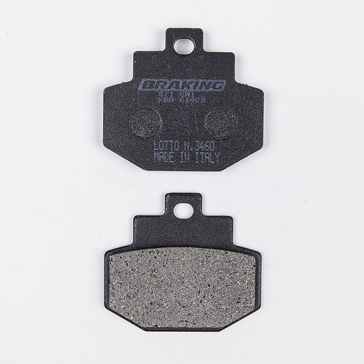 [871SM1] Braking Juego de pastillas de freno semimetálicas SM1 para Benelli/Gilera/Piaggio