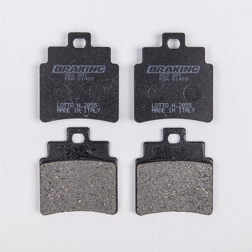 [883SM1] Braking Juego de pastillas de freno semimetálicas SM1 para Kymco/SYM