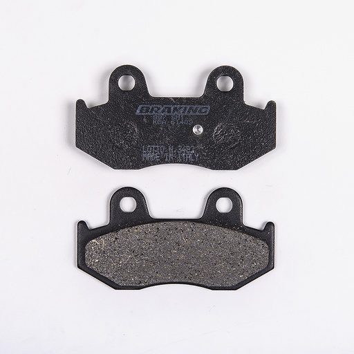 [887SM1] Braking Juego de pastillas de freno semimetálicas SM1 para Suzuki