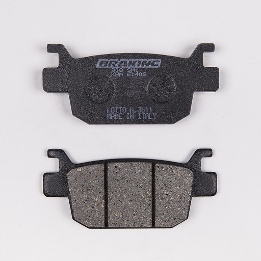 [908SM1] Braking Juego de pastillas de freno semimetálicas SM1 para Benelli/Honda
