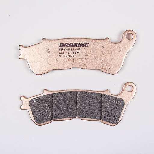 [910CM55] Braking Juego de pastillas de freno sinterizadas CM55 para Honda/Suzuki