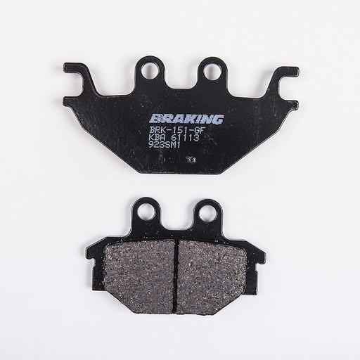 [923SM1] Braking Juego de pastillas de freno semimetálicas SM1 para Kymco/SYM/Yamaha