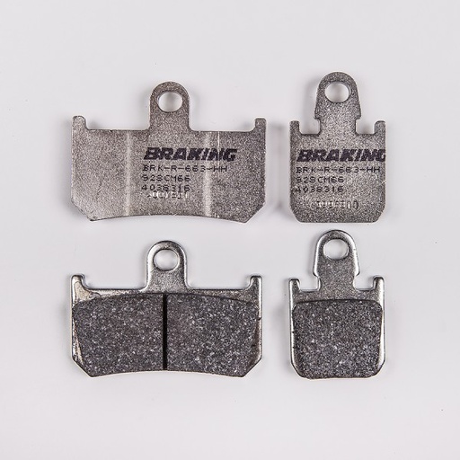 [928CM66] Braking Juego de pastillas de freno semimetálicas CM66 para Yamaha