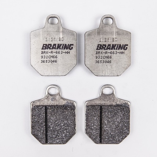 [932CM66] Braking Juego de pastillas de freno semimetálicas CM66 para Honda/Husaberg/KTM
