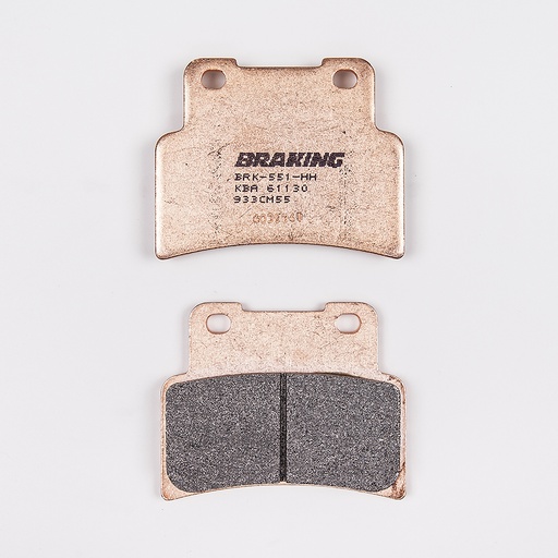 [933CM55] Braking Juego de pastillas de freno sinterizadas CM55 para Aprilia/Kymco/SYM/Yamaha
