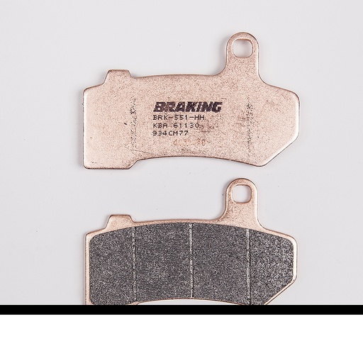 [934CM77] Braking Juego de pastillas de freno sinterizadas CM77 para Harley