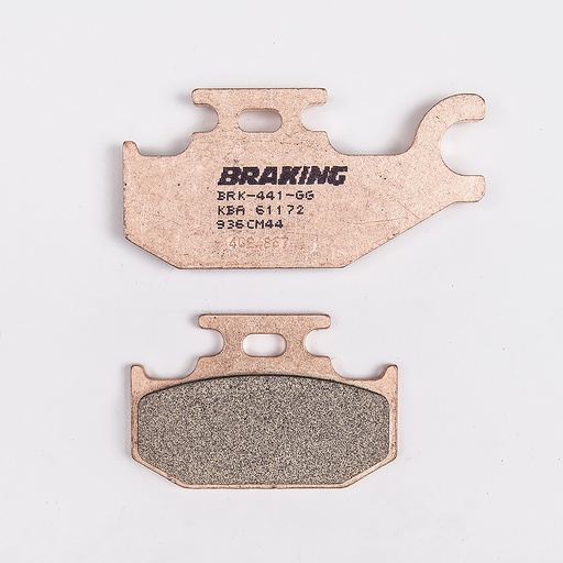 [936CM44] Braking Juego de pastillas de freno sinterizadas CM44 para Suzuki/Yamaha