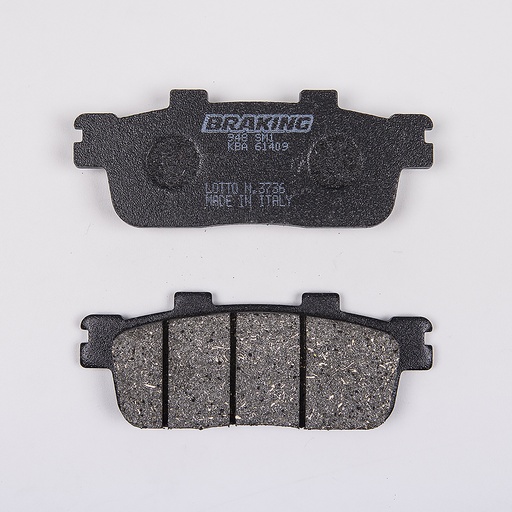 [948SM1] Braking Juego de pastillas de freno semimetálicas SM1 para Kymco/Peugeot/SYM