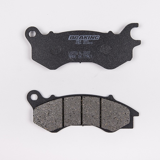 [954SM1] Braking Juego de pastillas de freno semimetálicas SM1 para Honda