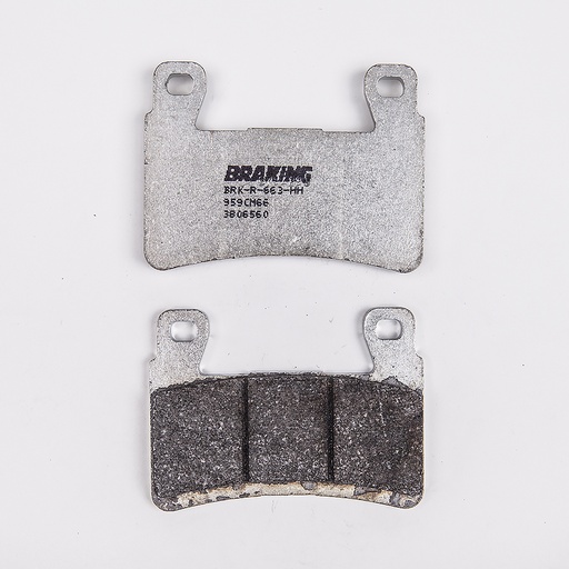 [959CM66] Braking Juego de pastillas de freno semimetálicas CM66 para Honda/Kawasaki